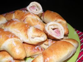 Puha és finom sonkás kifli kelesztés nélkül! Egyszerűbb elkészíteni, mint gondolnád!
