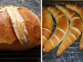 Kenyér, zsemle és kifli (egy tésztából)