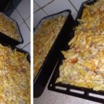 Sajtos, tejszínes gombás ragu sertéshússal