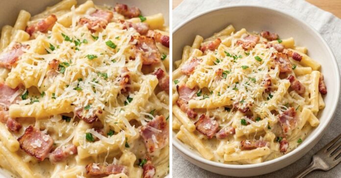 sajtos-tejszines-baconos-teszta-recept-ha-20-perc-alatt-keszitenel-egy-finom-ebede