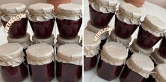 Házi meggylekvár recept, tartósító nélkül készítve