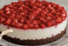 Sütés nélküli epres túrótorta recept, nálunk új kedvenc lett