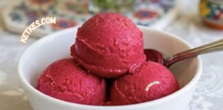 Krémes meggyfagyi recept, fagyigép nélkül, egyszerűen készítve