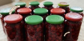 Meggybefőtt recept saját levében eltéve, ahogy régen csinálták