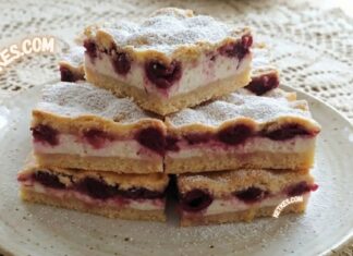 Meggyes, túrós linzer recept, finom zsíros omlós tésztával