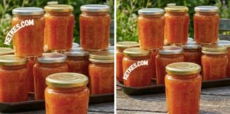 Sárgabaracklekvár recept, finom sűrű és a színét is megőrzi