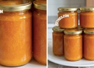 Sütőben sült sárgabaracklekvár recept, lépésről lépésre, ahogy nálunk készül