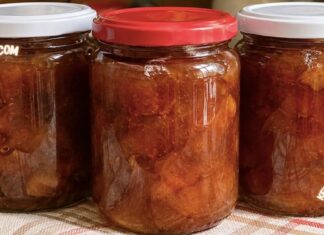 Sütőben sült, darabos fügelekvár recept
