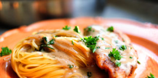 Fehérboros sült csirkemell spagettivel - Ínyenc fogás és ráadásul fél óra alatt elkészül