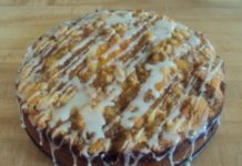 Mennyei vaníliás-barackos torta. Tökéletes az ízkombináció